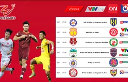 Vòng 8 V- League hấp dẫn đua tranh ngôi đầu bảng