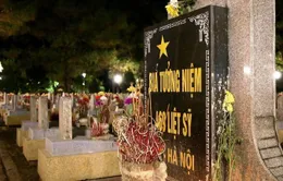 Quảng Trị: Tổ chức viếng Nghĩa trang liệt sỹ vào ban đêm