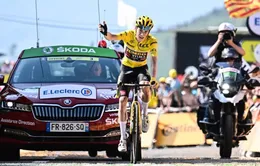 Jonas Vingegaard về nhất chặng 18 Tour de France