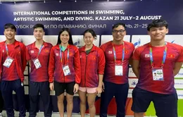Việt Nam tham gia Đại hội thể thao dưới nước tại Nga