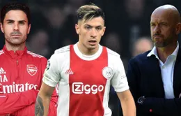 Arsenal và Man Utd đấu tay đôi trong thương vụ Lisandro Martinez