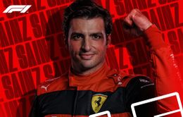 Carlos Sainz lần đầu giành pole tại chặng đua F1