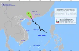 Bão số 1 suy yếu thành áp thấp nhiệt đới