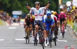 Tadej Pogacar về nhất chặng 6 giải xe đạp Tour de France