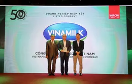 Vinamilk thuộc top 50 doanh nghiệp phát triển bền vững tiêu biểu 2022