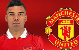 Casemiro gia nhập Man Utd