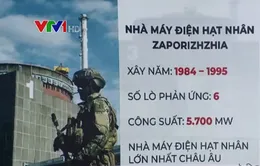 Nguy cơ thảm họa tại nhà máy điện hạt nhân Zaporizhzhia