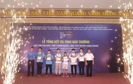 Trao giải Hội thi Tin học trẻ toàn quốc 2022