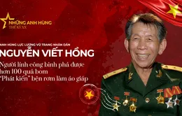 Anh hùng LLVTND - Thiếu tá Nguyễn Viết Hồng, người bện rơm thành áo giáp: "Vì đất nước, mình hy sinh cũng không ngại"
