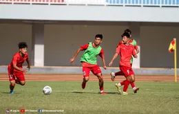 U16 Việt Nam hăng say tập luyện, hướng đến vòng bán kết giải U16 Đông Nam Á 2022