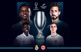 Thông tin trước trận tranh Siêu cúp châu Âu: Real Madrid vs Frankfurt