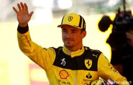Charles Leclerc giành vị trí xuất phát đầu tiên tại GP Italia
