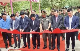 Khánh thành Nhà tưởng niệm liệt sĩ quân tình nguyện Việt Nam tại Campuchia