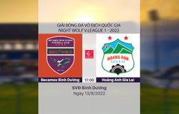 Highlights: Becamex Bình Dương 1-1 HAGL | Vòng 16 V.League 2022