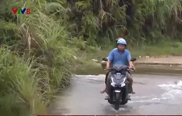 Nguy cơ mất an toàn qua ngầm tràn mùa mưa lũ