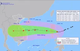 Tin bão gần biển Đông - cơn bão Noru