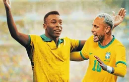 Neymar sắp phá kỷ lục của Pele, đi vào lịch sử bóng đá Brazil