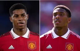 Rashford - Martial nguy cơ lỡ đại chiến derby Manchester