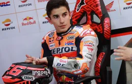 Marc Marquez trở lại tập luyện trên đường đua MotoGP