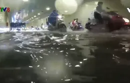 Hầm chui trăm tỷ đồng ở Đà Nẵng lại ngập nước