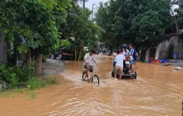 Hà Nội: Người dân ngoại thành chạy lũ