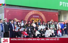 Những chuyến xe 0 đồng đưa học sinh, sinh viên về đón Tết