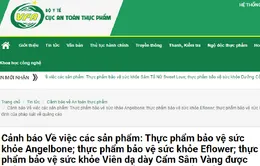 Cảnh báo 3 sản phẩm thực phẩm bảo vệ sức khoẻ vi phạm quảng cáo