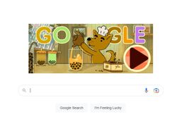 Google cập nhật Doodle tôn vinh trà sữa trân châu