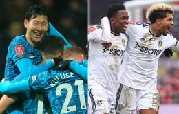Tottenham và Leeds giành quyền vào vòng 5 FA Cup