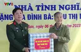 Bộ Quốc phòng trao nhà tình nghĩa tại Thanh Hóa