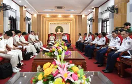 Lực lượng Bảo vệ bờ biển Nhật Bản thăm, giao lưu tại BTL Vùng Cảnh sát biển 2