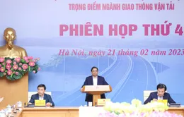 Thủ tướng chủ trì phiên họp về các công trình, dự án quan trọng quốc gia, trọng điểm ngành GTVT