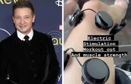 Jeremy Renner đang được phục hồi bằng "Liệu pháp kích thích điện"