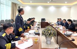 Tập đoàn Dầu khí Quốc gia Việt Nam làm việc với Cục Chính trị Hải quân