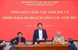 Xây dựng cơ sở lý luận phục vụ Đại hội XIV