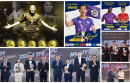 Gala trao giải Quả bóng vàng Việt Nam 2022: Văn Quyết, Huỳnh Như được tôn vinh