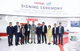 MWC 2023: Viettel và Intel ký kết MOU về hợp tác phát triển công nghệ hạ tầng số