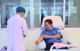 Anh bảo vệ 55 lần hiến máu tình nguyện