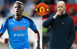 Man Utd tính chi 107 triệu bảng chiêu mộ tiền đạo của Napoli