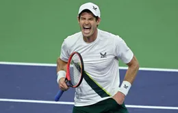 Andy Murray tiến vào vòng 2 Indian Wells