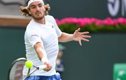 Stefanos Tsitsipas bất ngờ bị loại tại vòng 2 Indian Wells 2023