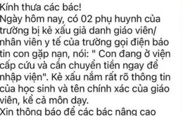 Sở Giáo dục và Đào tạo Hà Nội cảnh báo về tình trạng gọi điện lừa đảo