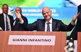 Gianni Infantino tái đắc cử Chủ tịch FIFA nhiệm kỳ 2023- 2027