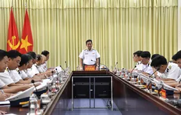 Bộ Tư lệnh Hải quân kiểm tra huấn luyện, sẵn sàng chiến đấu