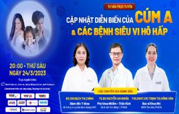 Tư vấn trực tuyến: Cập nhật diễn biến của cúm A & các bệnh siêu vi hô hấp