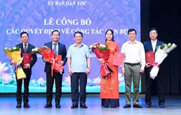 Ủy ban Dân tộc công bố quyết định điều động, bổ nhiệm cán bộ