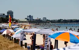 Miền Đông Australia trải qua ngày nắng nóng nhất trong hơn 2 năm qua