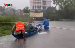 Quảng Nam: Mưa lớn gây ngập nhiều nơi ở TP Tam Kỳ