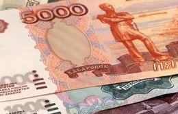 Đồng Ruble chạm mức cao nhất trong hơn 6 tuần so với đồng USD