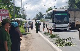 Bình Định: Tài xế xe khách bỏ chạy sau khi tông chết người